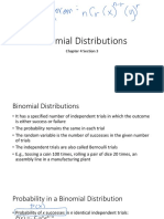 4.3 Binomial Distributions Completed Notes