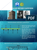 Dasar-Dasar Metode Clapeyron 1