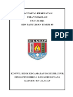 Protokol Kesehatan Ujian Sekolah TAHUN 2021 SDN Panulisan Timur 05