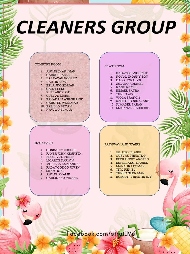 Cleaners Group | PDF