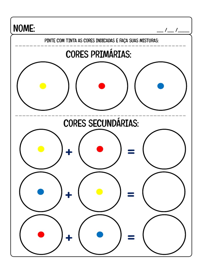 Atividades Cores e Formas @profrebeca EDUCA PDF | PDF