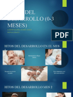 HITOS DEL DESARROLLO (0-3 MESES)