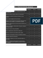 En Que Consiste El Mantenimiento General