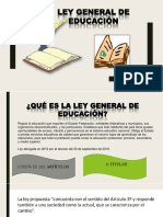 LEY GENERAL DE EDUCACIÓN - PDF Versión 1