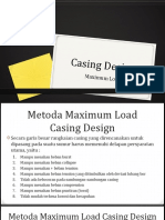 Casing Design Maximum Load