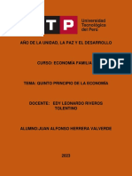 Semana 2 Tema 1 Tarea Quinto Principio de La Economia PDF