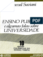 Saviani - Ensino Publico PDF