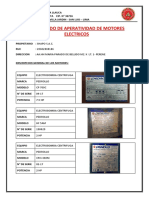 Certificado Motores Planta 1