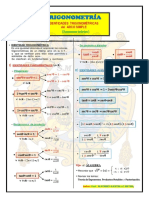 Trigonometria, RESUMEN TEORICO, Ciclo San Marcos 2022, Prof. Gastello PDF