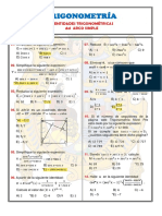 Trigonometria, PRACTICA, Ciclo San Marcos 2022, Prof. Gastello PDF