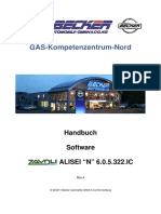 Handbuch Software Alisei 6.0.5. - D