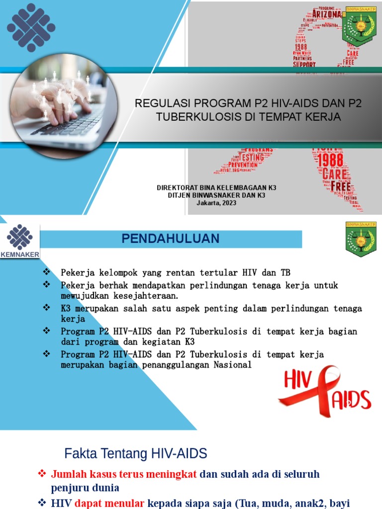 REGULASI P2 HIV-AIDS DAN TB DI TEMPAT KERJA dari Citra | PDF