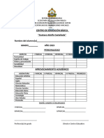 Boleta Calificaciones 2022