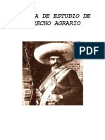 Guia de Estudio de Derecho Agrario