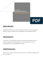 Controle e Responsabilidade Da Administrao Pblica PDF