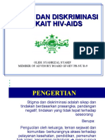 Materi STIGMA DAN DISKRIMINASI TERKAIT HIV-AIDS