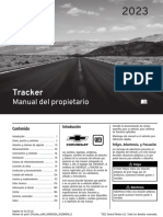 2023 Tracker Manual Propietario
