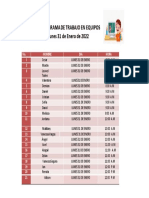 Cronograma Lunes 31 de Enero 2°b PDF