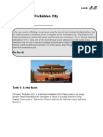 The Forbidden City: Eng1D