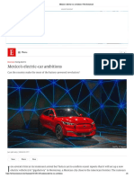 Mexico's Electric-Car Ambitions - The Economist