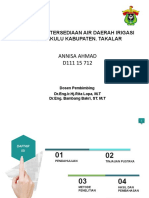 Ppt. Analisa Kebutuhan Air D.I. Pamukkulu Kab. Takalar Fi