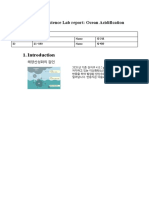 General Earth Science Lab Report