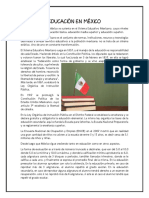 EDUCACIÓN EN MÉXICO-RosalesRojasAriadnaAzeneth