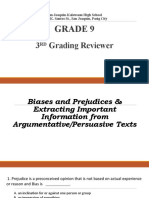 Grade 9 Reviewer 3rd Grading