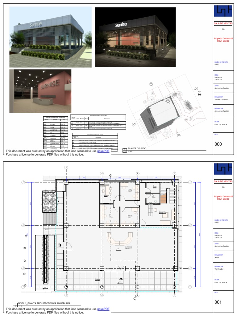 Proyecto Comercial - Revit Final PDF | PDF