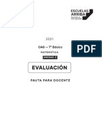 Evaluación 7 OA8 Docente