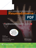 Manual Washington de Especialidades Clínicas. Reumatología WWW - Booksmedicos06.com FB - Booksmedicos06 PDF