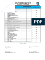 Daftar Penerima Zakat