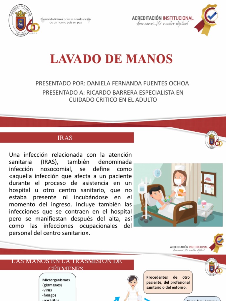 Higiene de Manos y Prevención de IRAS | PDF | Lavado de manos | Higiene