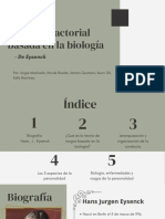 La Teoría Factorial Basada en La Biología - Personalidad PDF