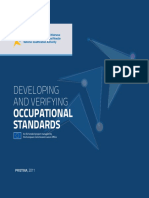 KS-developing and Verifying Occupational Standards