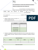 Elección Del SST FORMATO