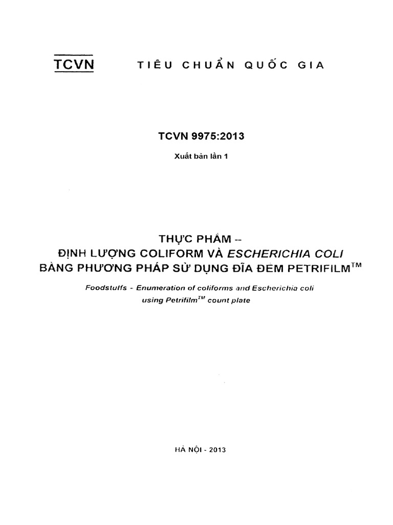 TCVN 9975-2013 PDF | PDF