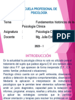 Historia de La Psicologia Clinica 21 de Abril 2023 2