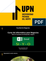 Funciones de búsqueda y lógicas en Excel para negocios