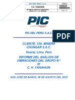 Informe de Análisis de Vibraciones - 07 - 08 - 2022 - CH - YANAHUIN G1