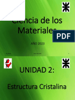 Clase 3 - Estructura Cristalina (2023) PDF