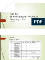 Matematika Bab 13 Dan 15