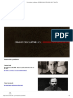 Olavo de Carvalho - Romancistas Prediletos