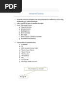 Actuarial Science