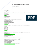 Latihan Soal Pat PKN Aurelia Dhea PDF