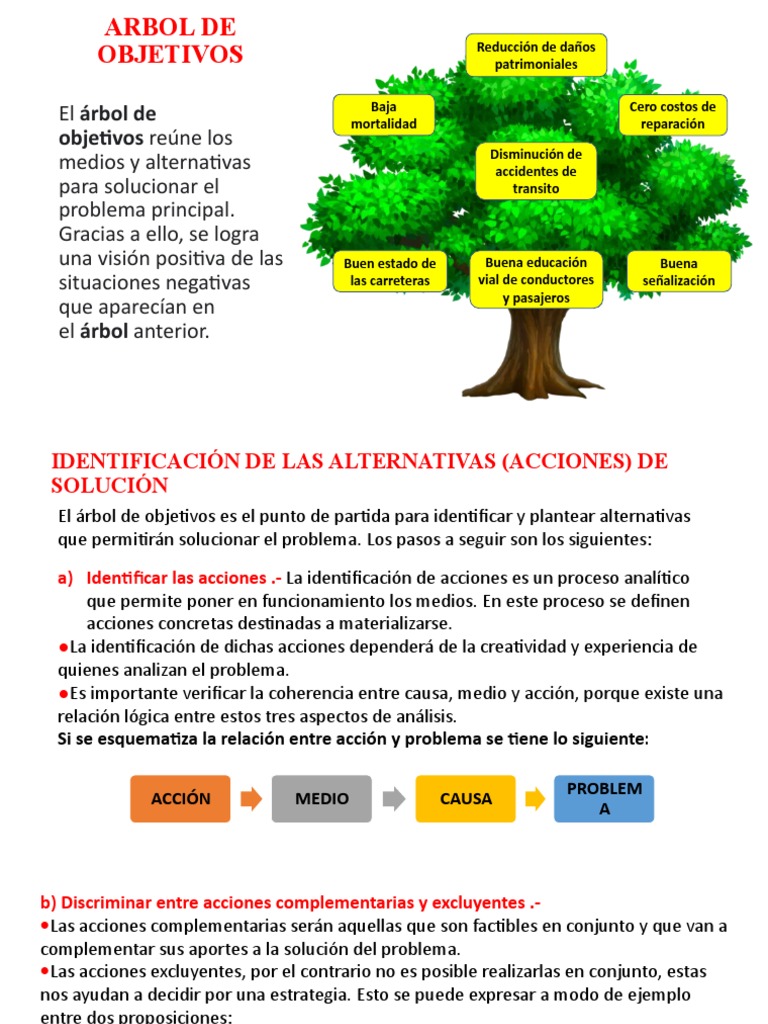 Arbol de Objetivos 1 | PDF