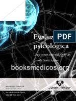 Evaluacion Psicologica Lecciones Introductorias PDF