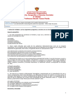 4°M - Prueba Diagnóstico - Historia - 2022