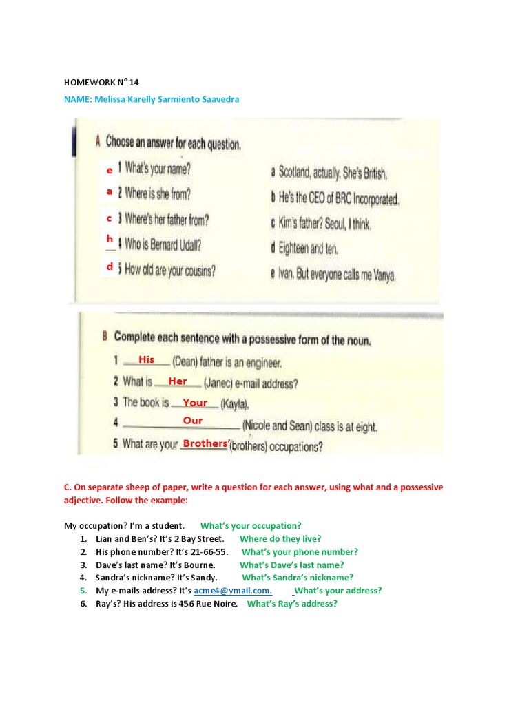 Homework N 14 PDF | PDF