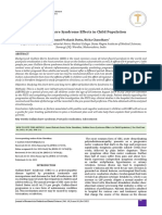 Guillain Barre Syndrome Effects in Child Population PDF